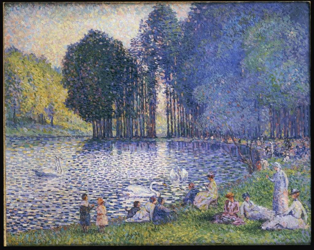 Il lago nel Bois de Boulogne, c.1899
